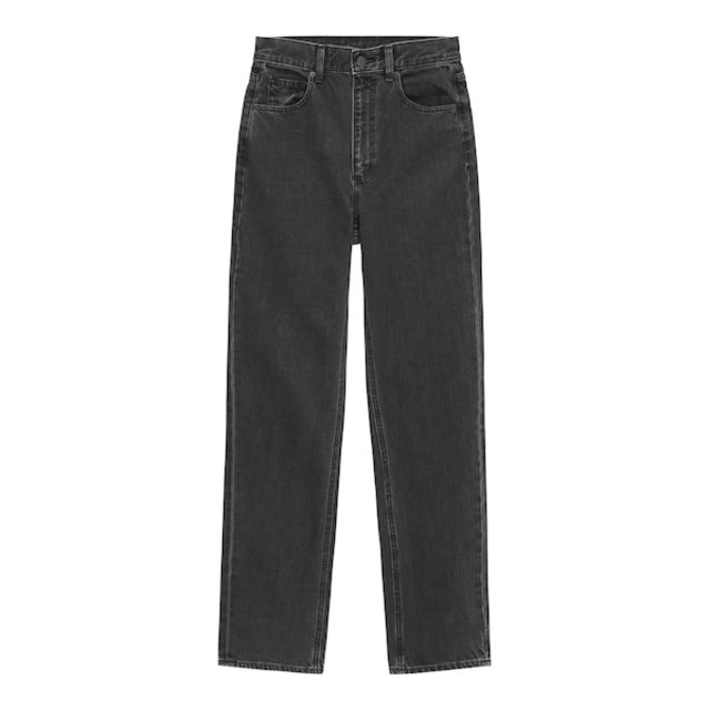 ハイウエストストレートジーンズ