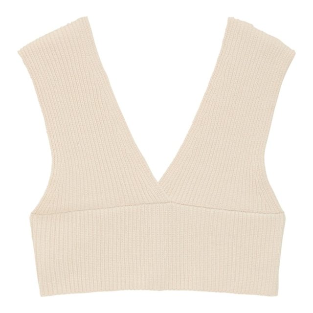 2WAYレースアップニットビスチェQ