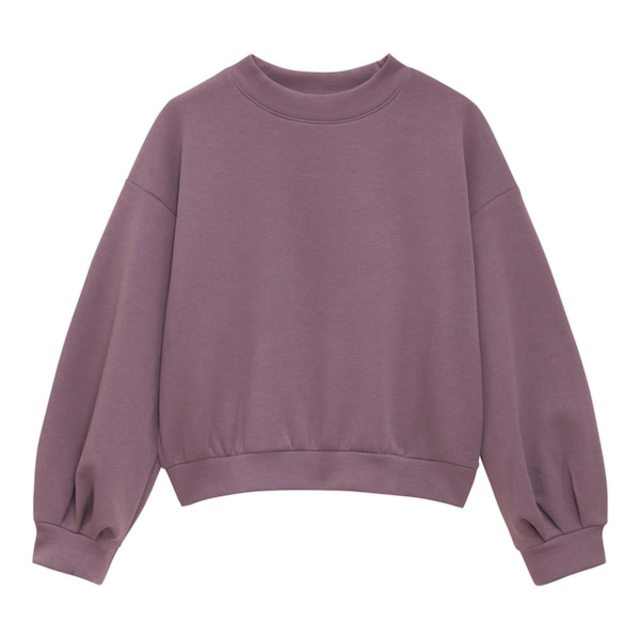 ダブルフェイスプルオーバー(長袖)