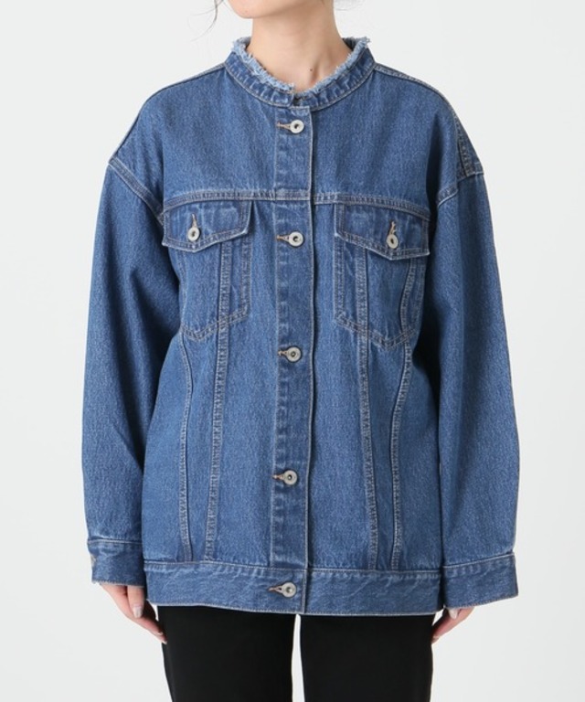 LE DENIM ノーカラーGジャン