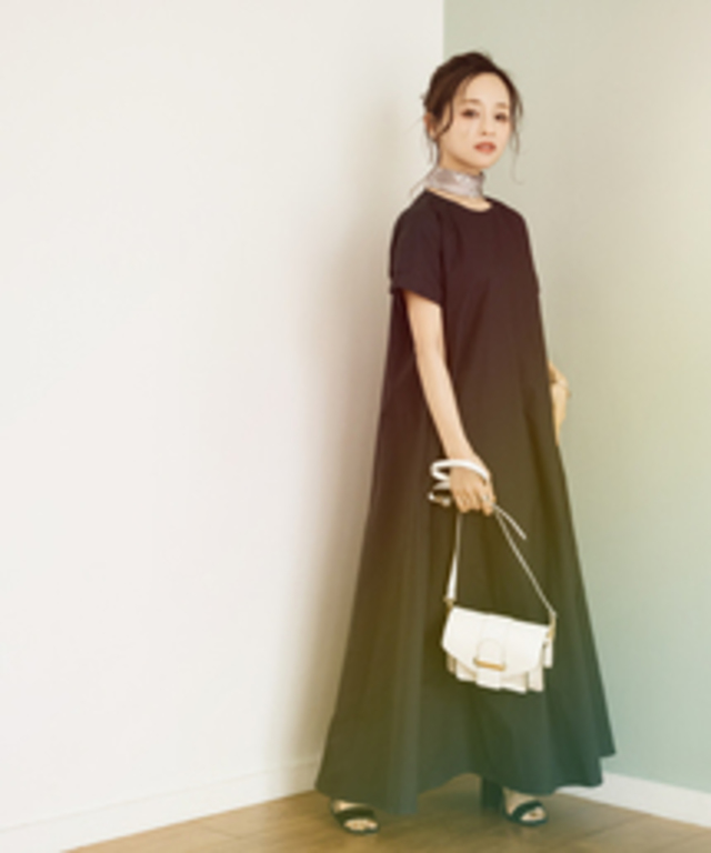 フレアマキシワンピース