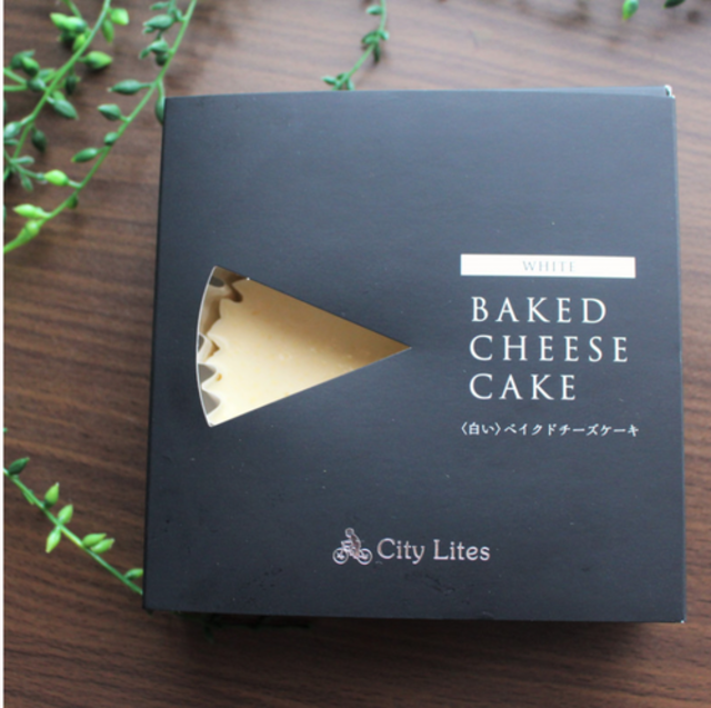 白いベークドチーズケーキ4号size