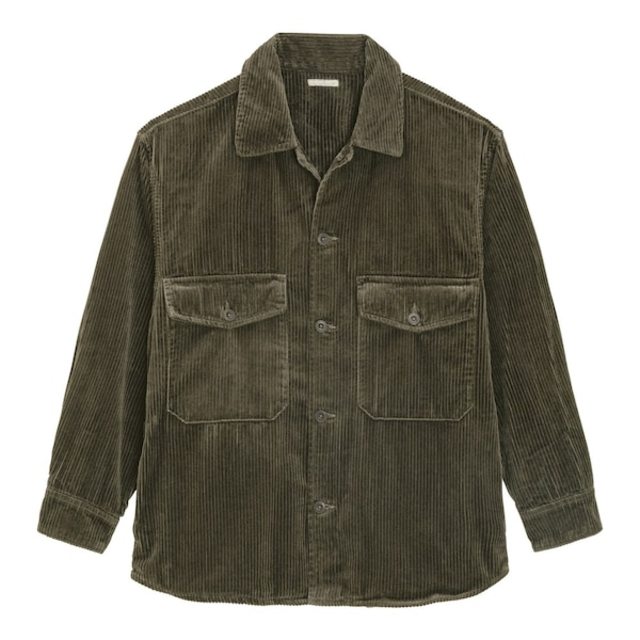 コーデュロイCPOシャツ(長袖)