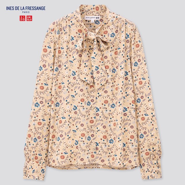 レーヨンボウタイブラウス(長袖)