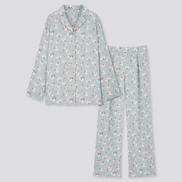 Joy of Printレーヨンサテンパジャマ