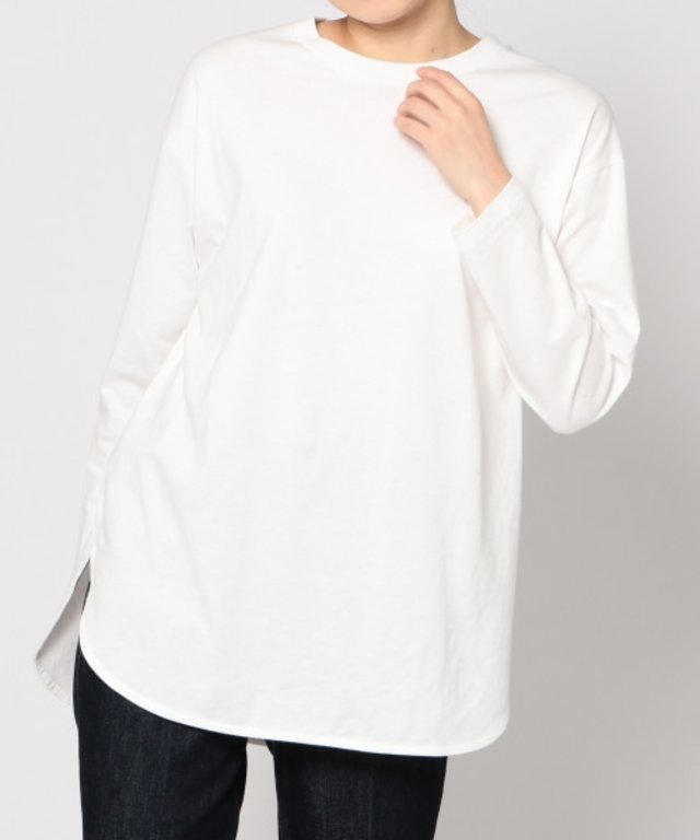 オーガニックラウンドＴ長袖