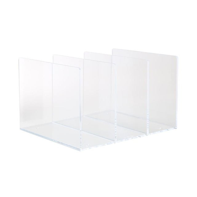 アクリル仕切りスタンド ３仕切り・約２６８×２１０×１６０ｍｍ