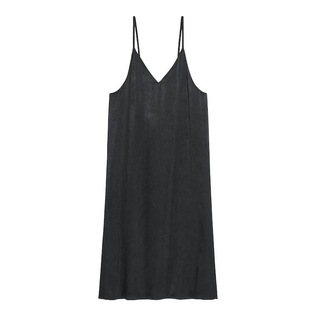 サテンバックリボンキャミソールワンピース