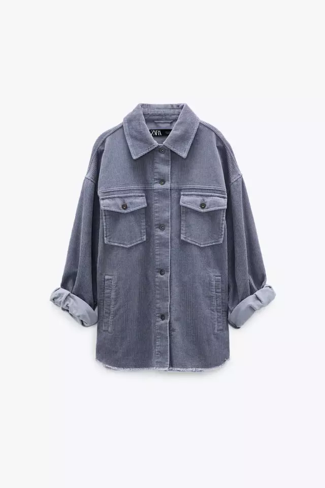 コーデュロイ シャツジャケット