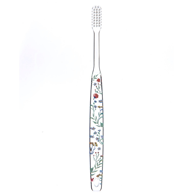 カインズ デザインハブラシ やわらかめ ボタニカル