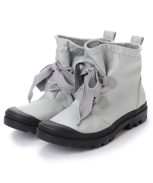 タンクソールレースアップレインシューズ