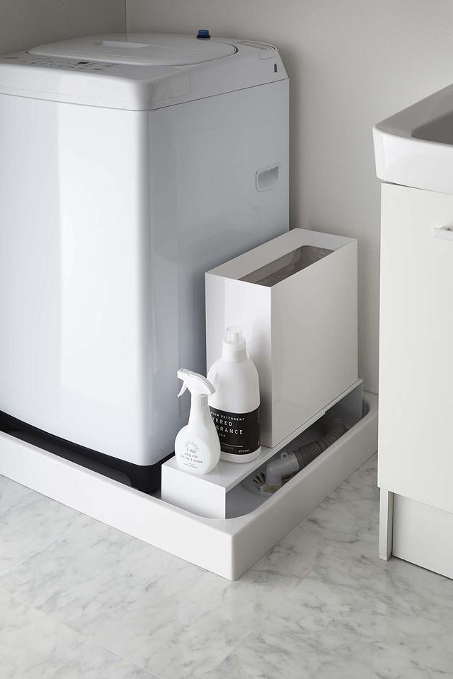 伸縮 洗濯機排水口上ラック