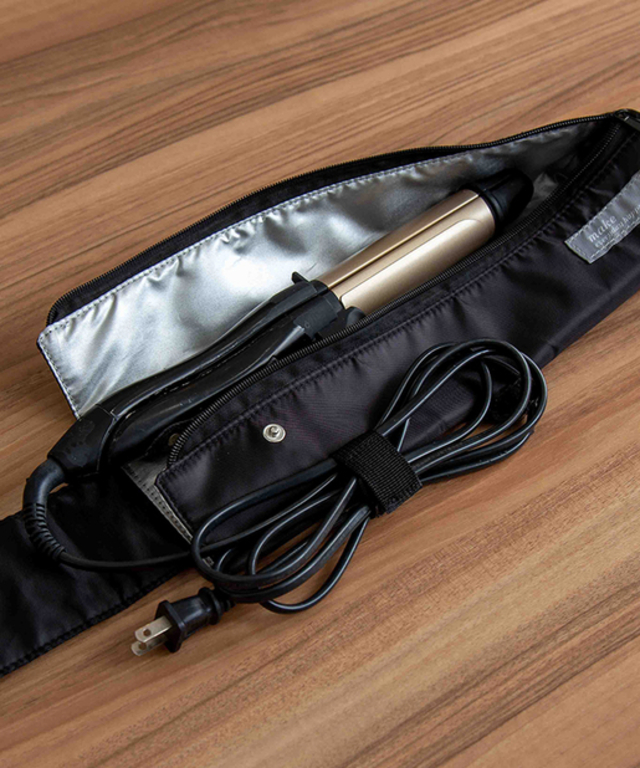 ハンギングヘアアイロンポーチ