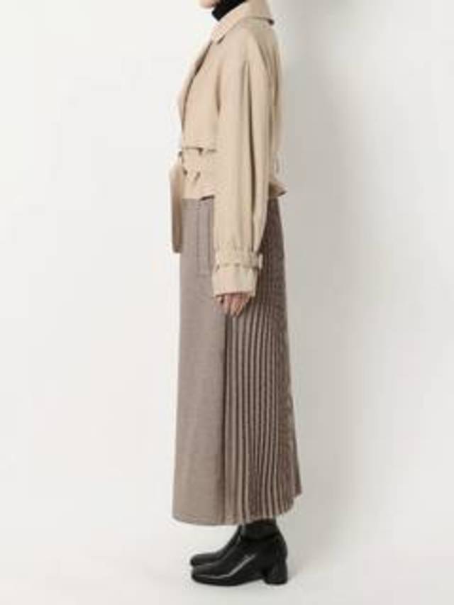 ガンクラブレイヤードトレンチコート