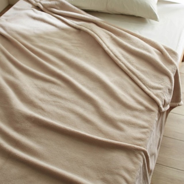 あったかマイクロファイバーの毛布