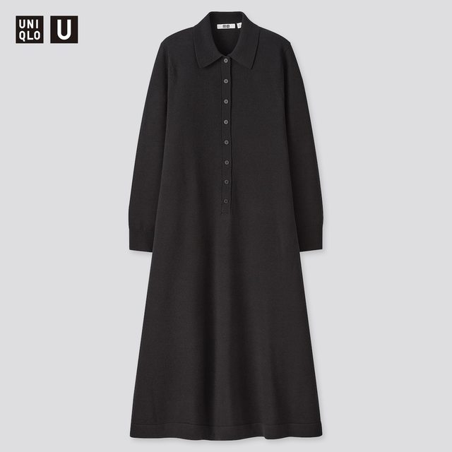メリノブレンドポロワンピース