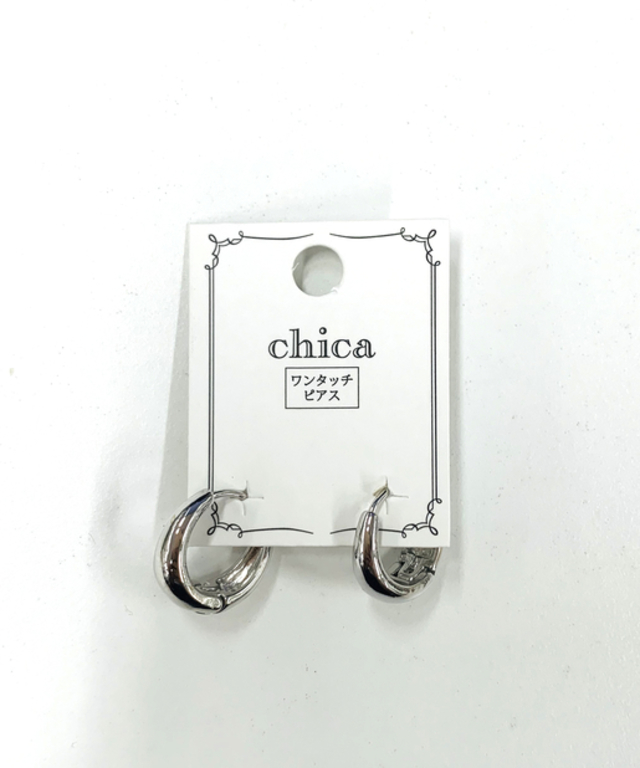 １６ｍｍワイドフープワンタッチピアス