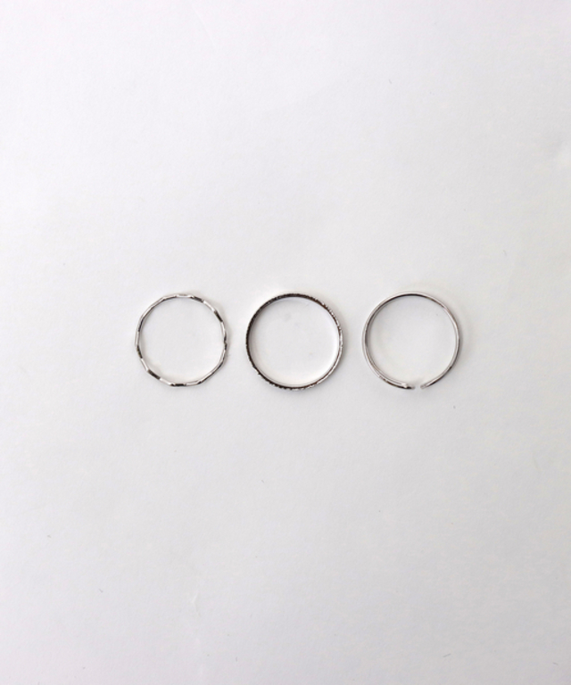 ワイヤーリング３本セット