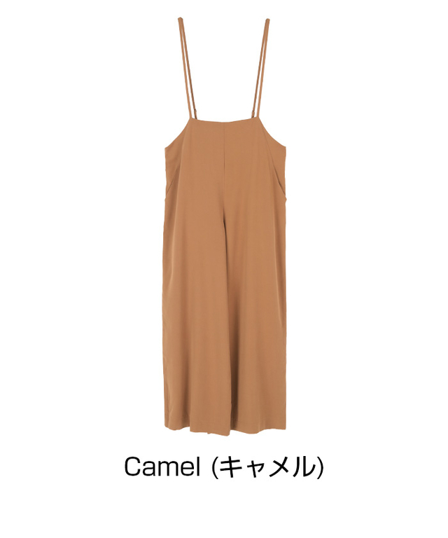 細ストラップサロペット