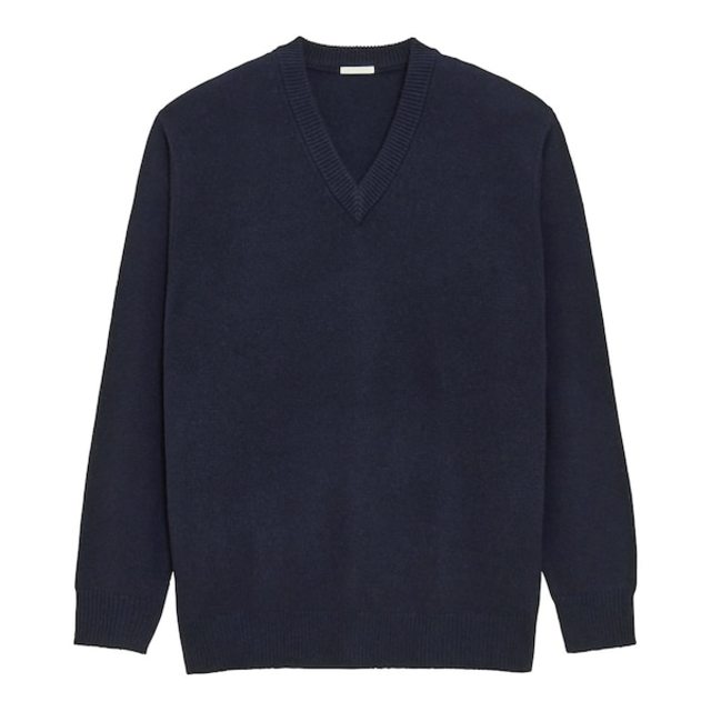 ソフトラムブレンドVネックセーター(長袖)