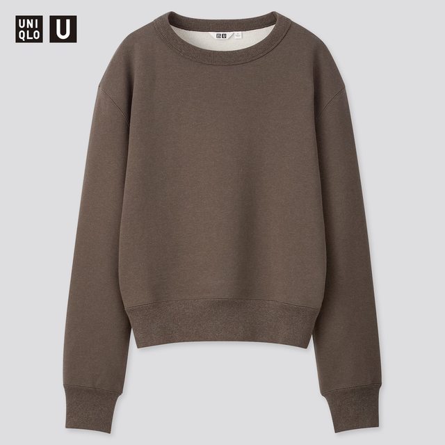 スウェットクルーネックシャツ（長袖）