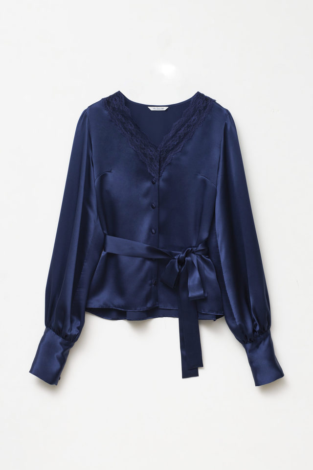 シルクレースブラウス