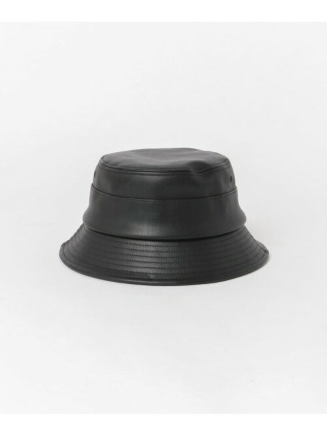 エコレザーバケットハット