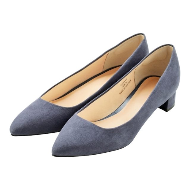 マシュマロローヒールパンプス