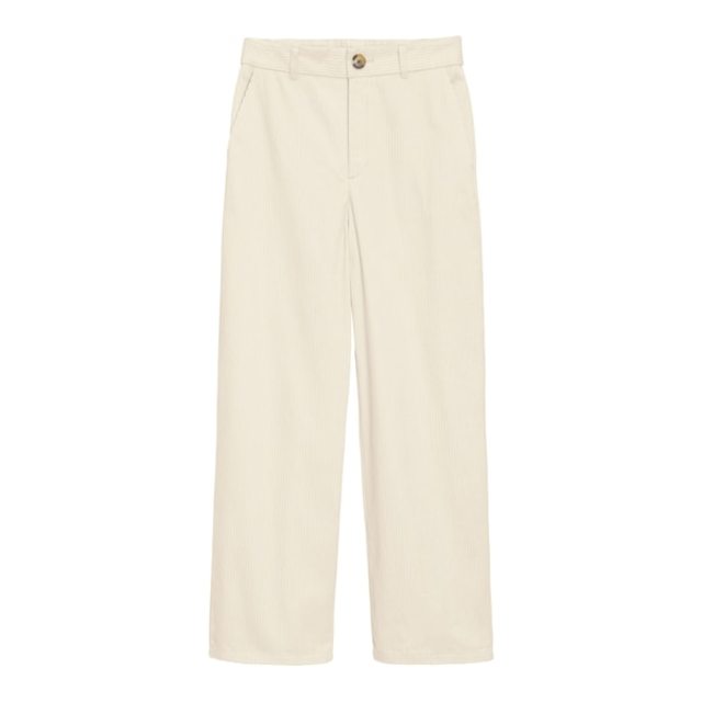 コーデュロイワイドパンツ