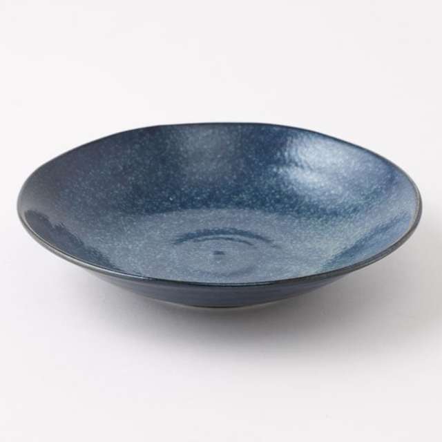 超軽量深皿　カル：エクレ(窯変紺)