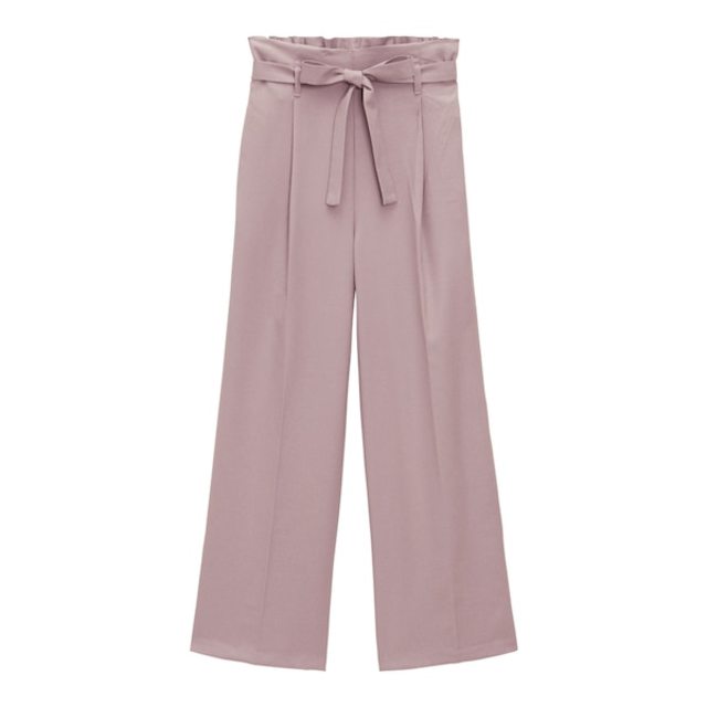 ベルトタックストレートパンツ