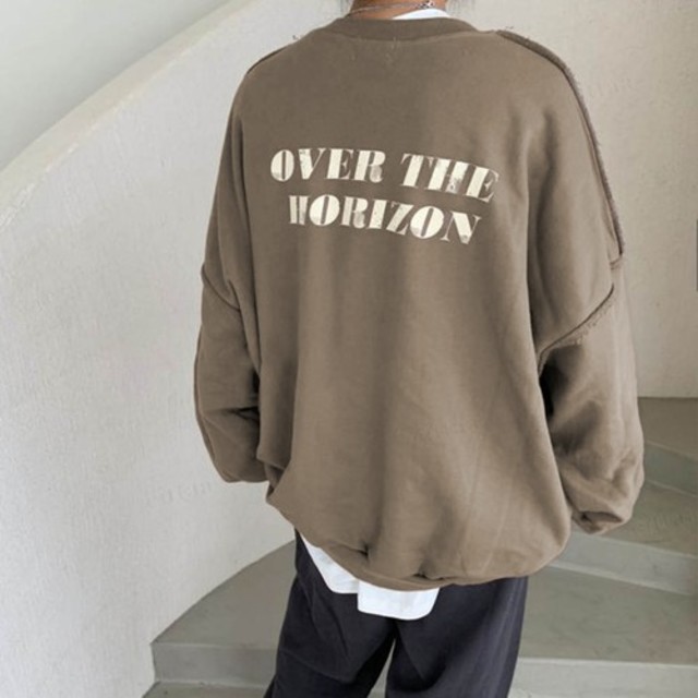 HORIZON バックプリントスウェット