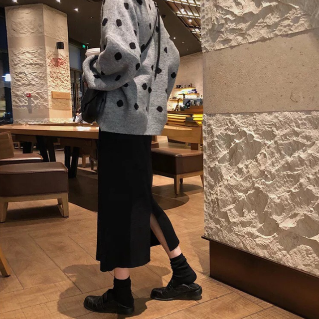 ざっくりドットニット