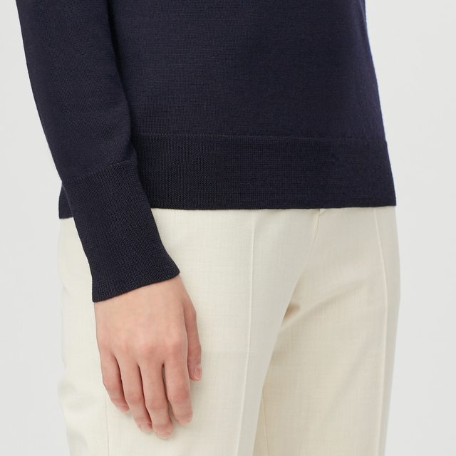 エクストラファインメリノタートルネックセーター（長袖）