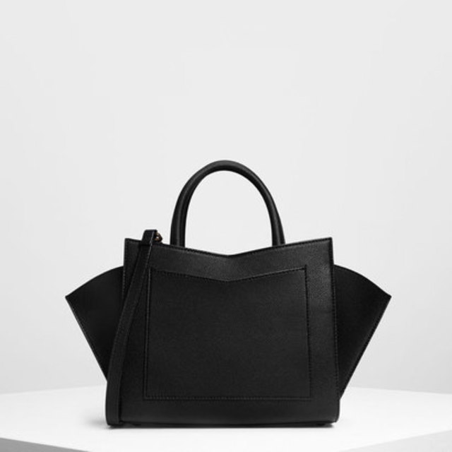 ジオメトリック ストラクチャーシティバッグ