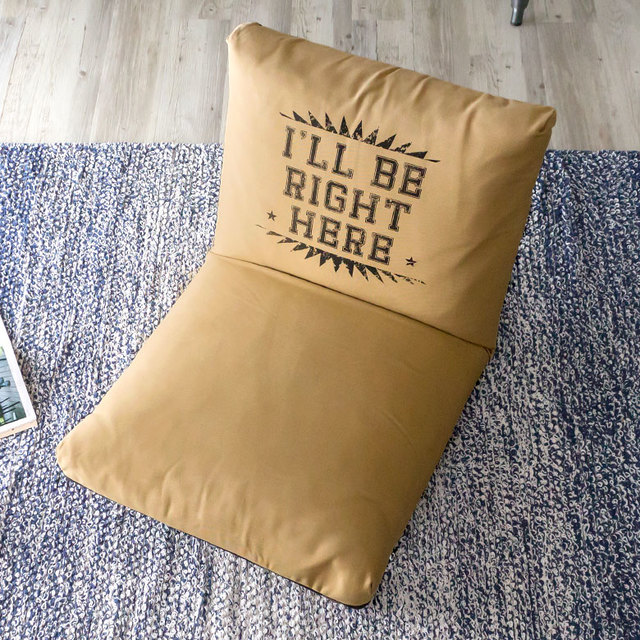 キャンバス地製 フロアソファ