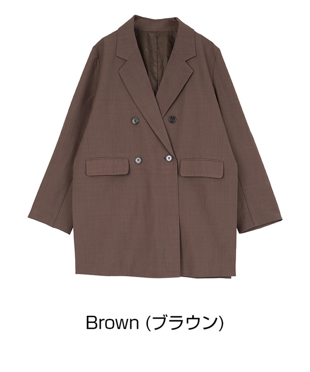 ダブルボタンジャケット