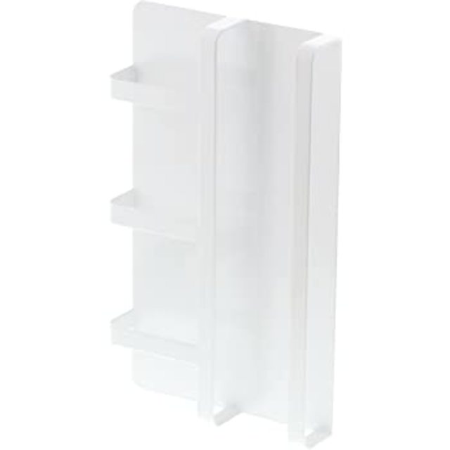 マグネット冷蔵庫サイドレシピラック タワー ホワイト