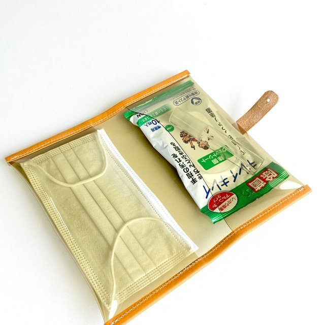 ビニールポーチ　マスクケース