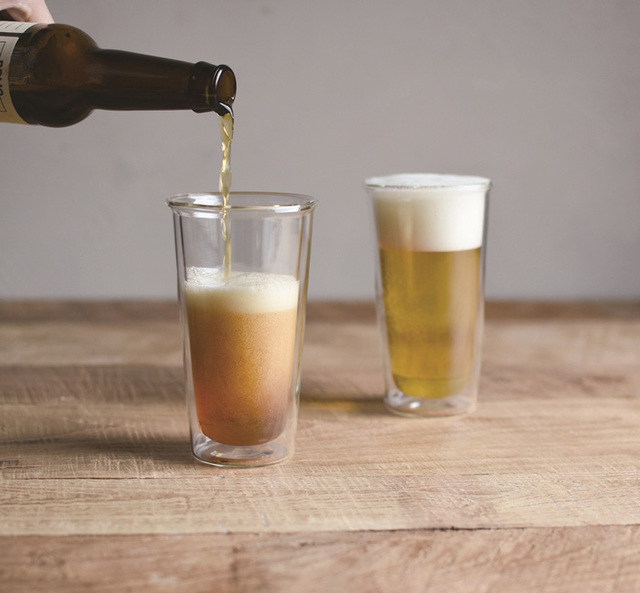 ダブルウォール ビアグラス 340ml