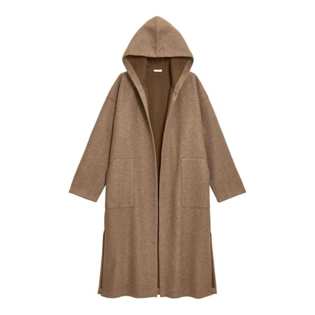 フーディガウンコート