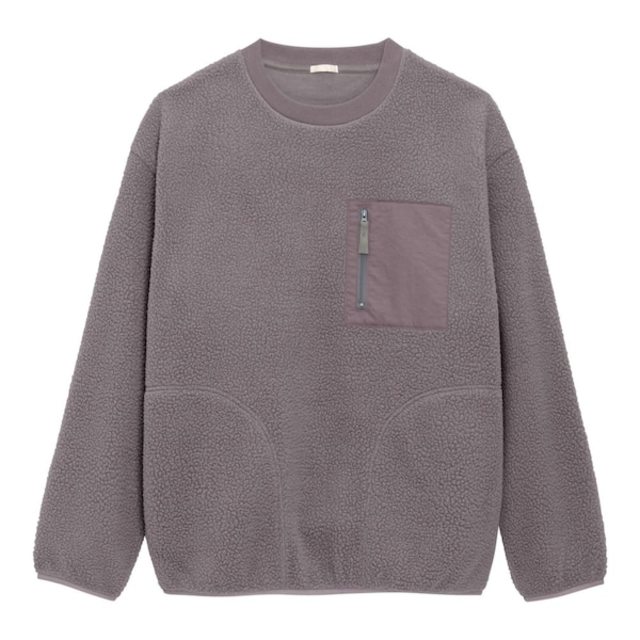 シープボアフリースプルオーバー