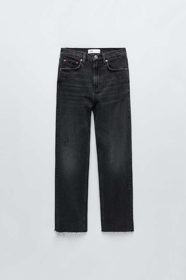 ZW PREMIUM THE HW KICK デニムパンツ IN SENTINEL BLACK