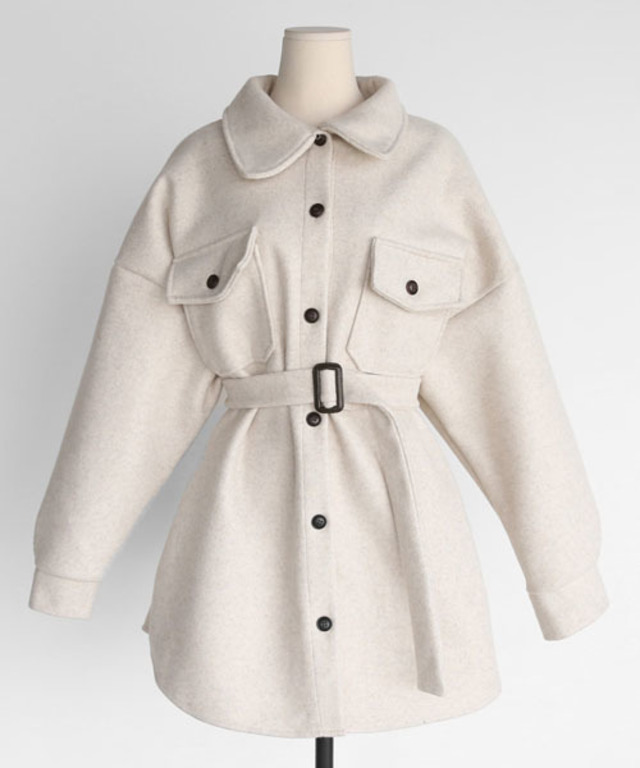 ベルトSETオーバーシャツジャケット