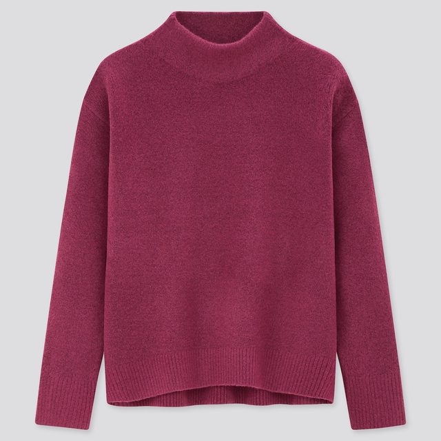 スフレヤーンハイネックセーター