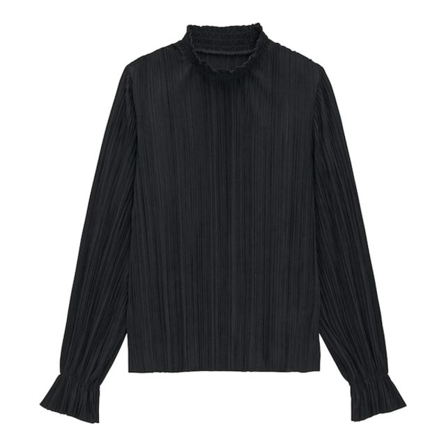 プリーツプルオーバー(長袖)