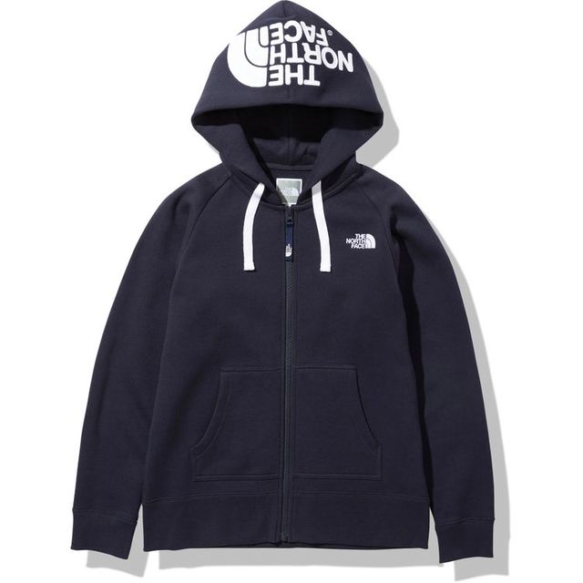 リアビューフルジップフーディ