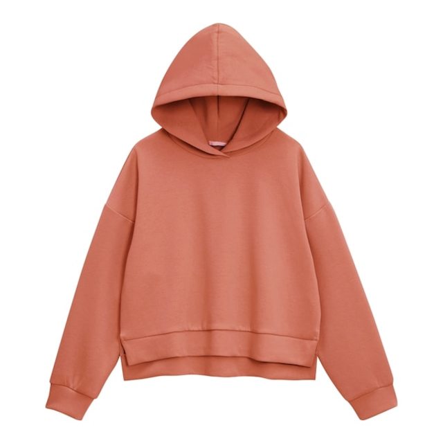 ダブルフェイスプルパーカ(長袖)