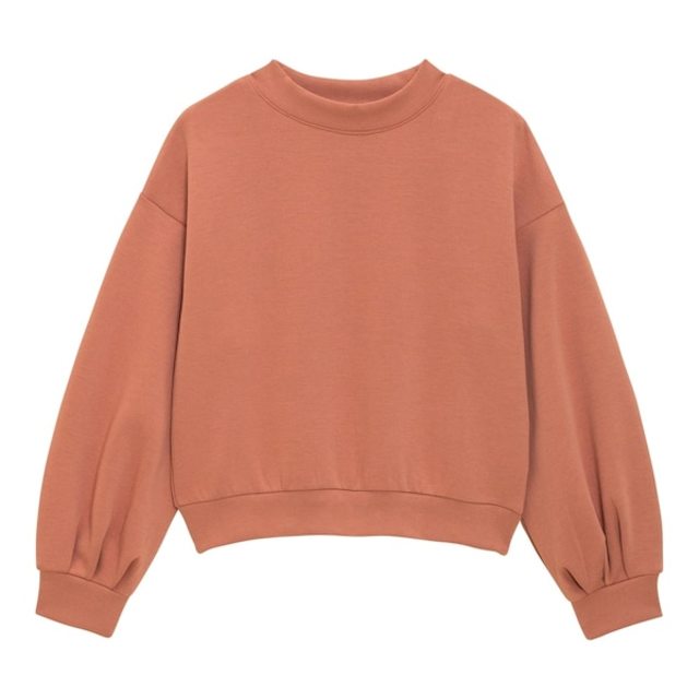 ダブルフェイスプルオーバー(長袖)