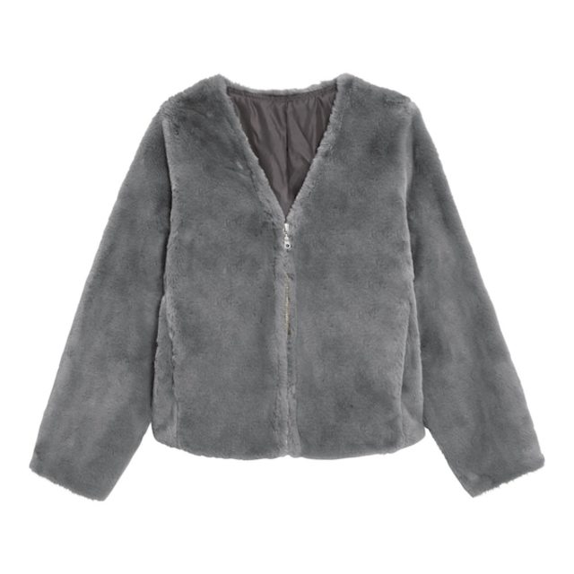 フェイクファージャケット